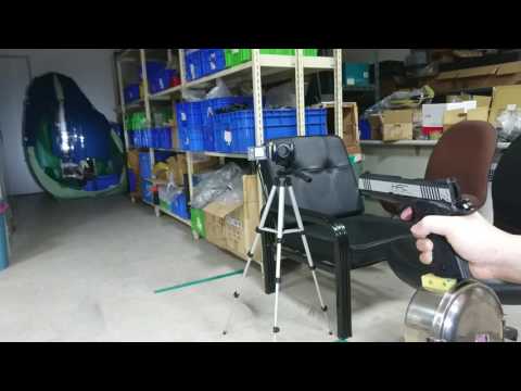 M1911 GBB drum mag for HFC G171 ((M1911 瓦斯彈鼓))~連續135發測試影片~歡迎分享與留言討論~生存遊戲