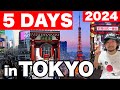 How to spend 5 days in tokyo  japan travel itinerary   travel update 2024  for first timers