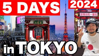 How to Spend 5 Days in TOKYO - Japan Travel Itinerary  | Travel Update 2024 | For First Timers! screenshot 2