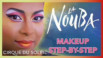 Beautiful Stage Makeup Step by Step Tutorial | La Nouba Singer Makeup | Cirque du Soleil