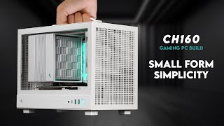 The Deepcool CH160 Hits Different | SFF Mini ITX Gaming PC Build | Assassin 4S WH