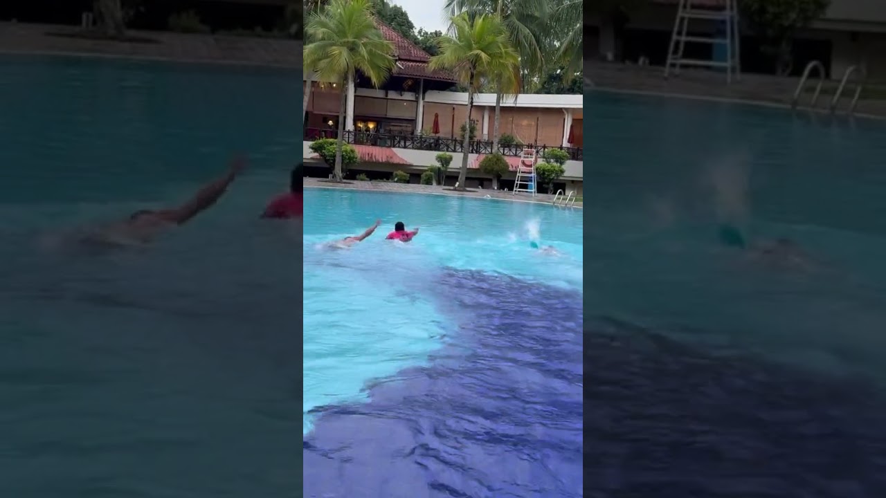 অনেক বছর পর সাঁতার কাটলাম। আলহামদুলিল্লাহ। 