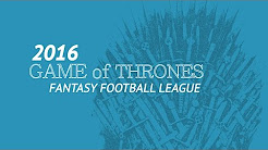 GoT Fantasy Football - DRAFT GRADES 2016
