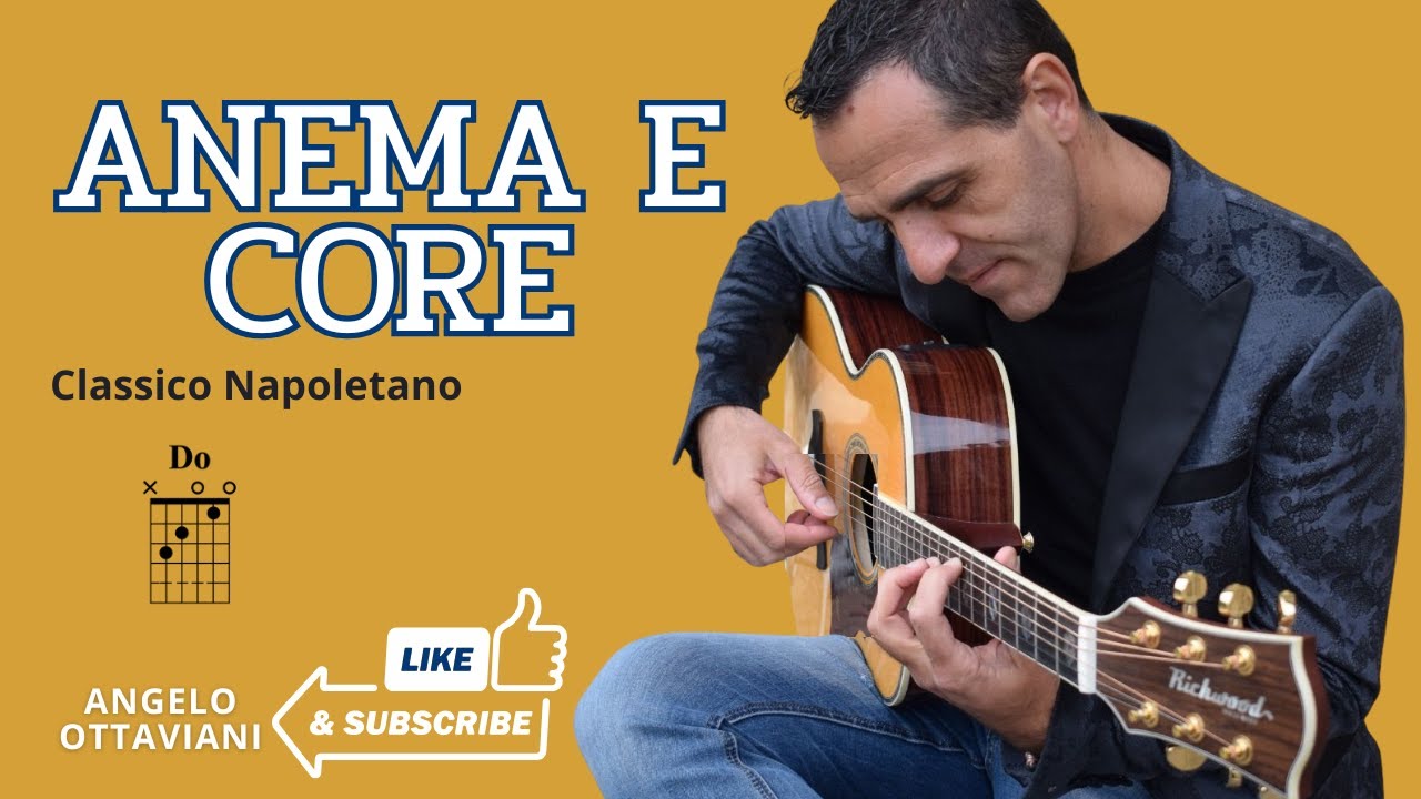 Anema e Core - Accordi Chitarra