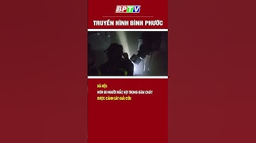 Hà Nội: Hơn 50 người mắc kẹt trong đám cháy được cảnh sát giải cứu #shorts  | BPTV