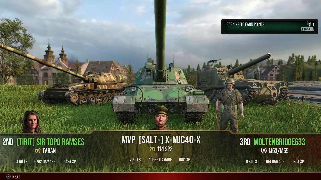 World of Tanks - 114SP2 10k On Heilbronn