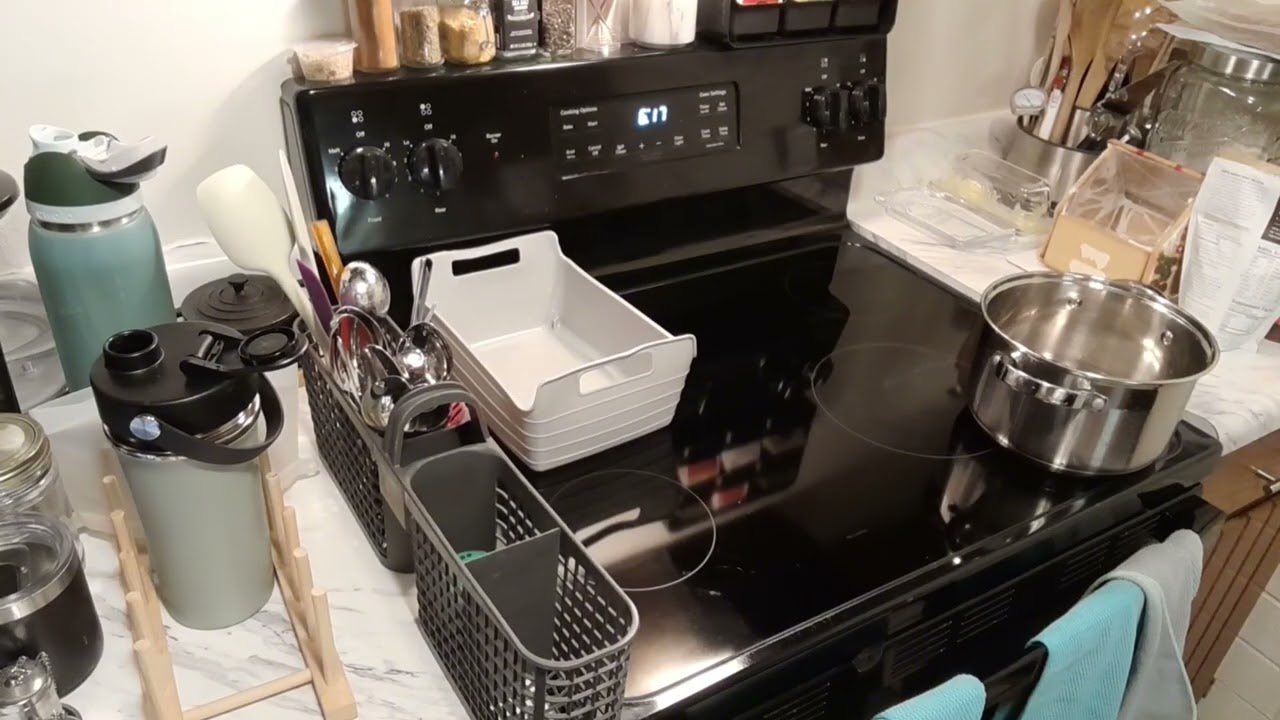 Mid week kitchen clean up|cleaning motivation 