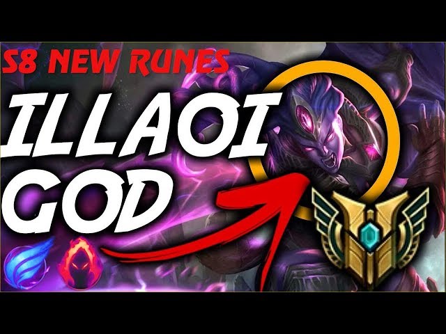 Abusing Preseason Illaoi (Runes Reforged) 