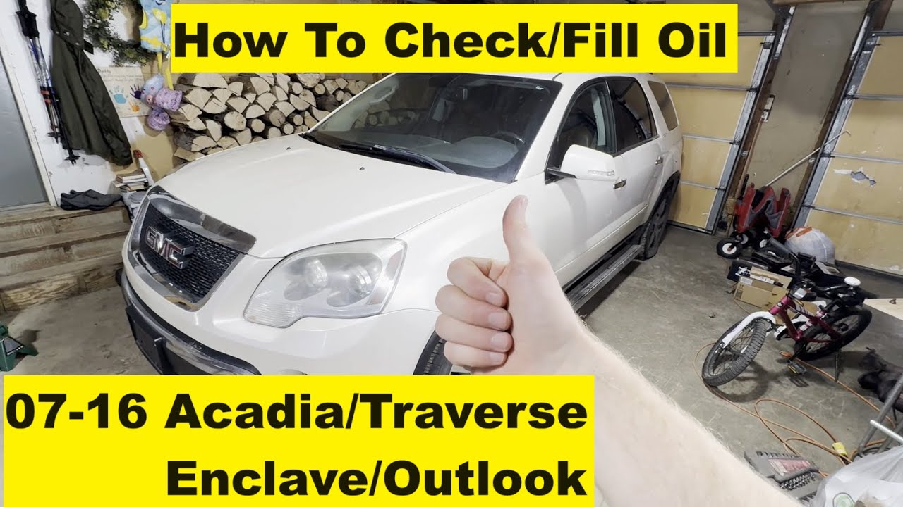 Decoding The Mystery The Ultimate Guide To 2014 Gmc Acadia Oil Type