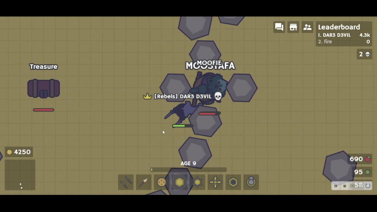 MooMoo.io - Bull Helmet And Blood Wings