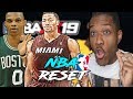 i reset the nba to 2008 in nba 2k19... everything is different