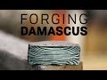 Forging Damascus Steel