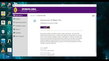 How to install Screencast-O-Matic Pro on EASD staff devices