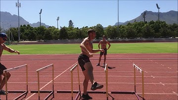Javelin training Kim Amb and Magnus Kirt Part 1