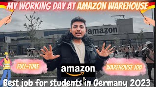 A Day in The Life at Amazon Warehouse in Germany | My Personal Experience Working at Amazon
