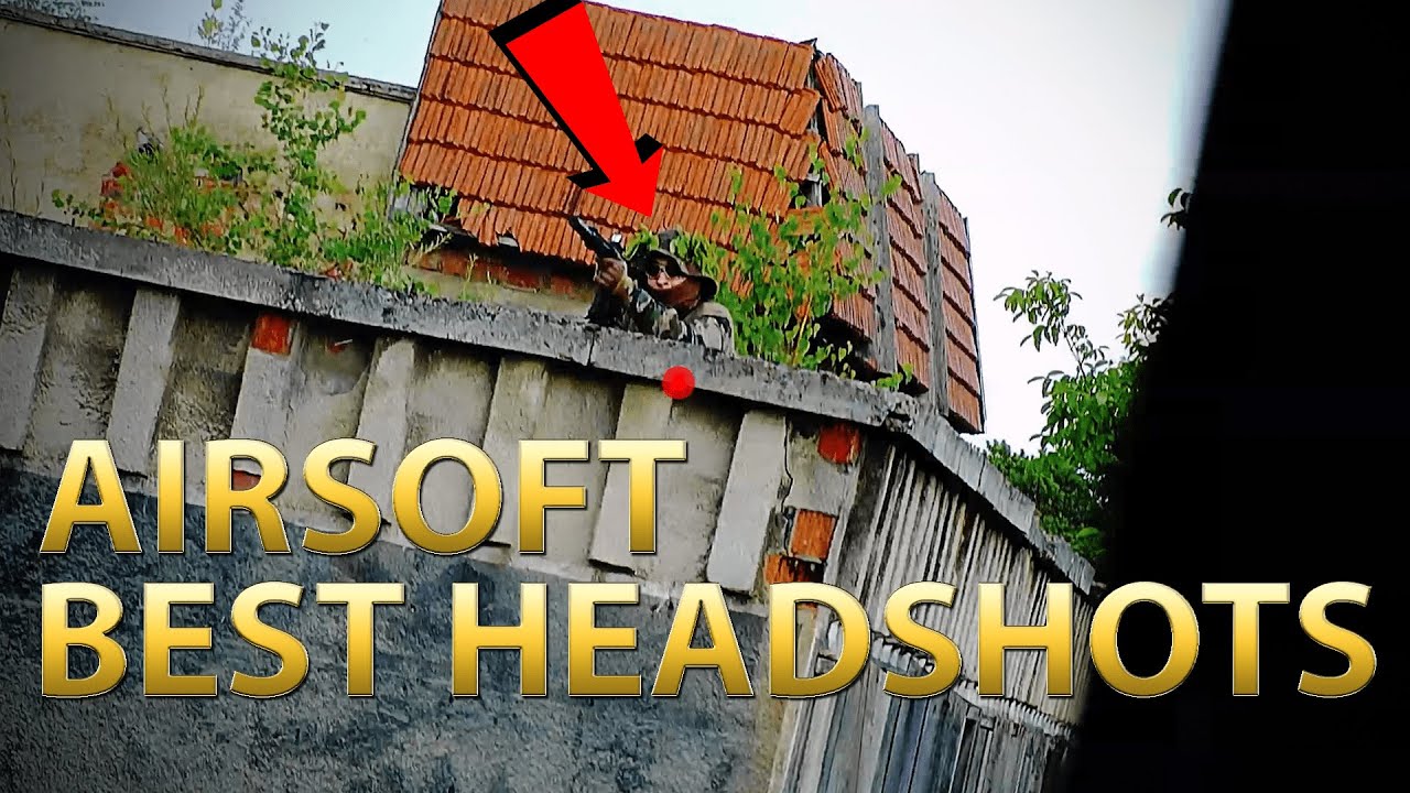 Airsoft headshots highlights Best airsoft shots from a SILENT KILLER