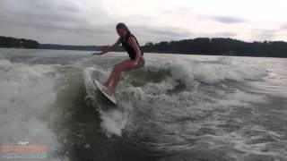 Jordan Wolfe - Wakesurf - 1 Min Unedited - Amateur Women Skim