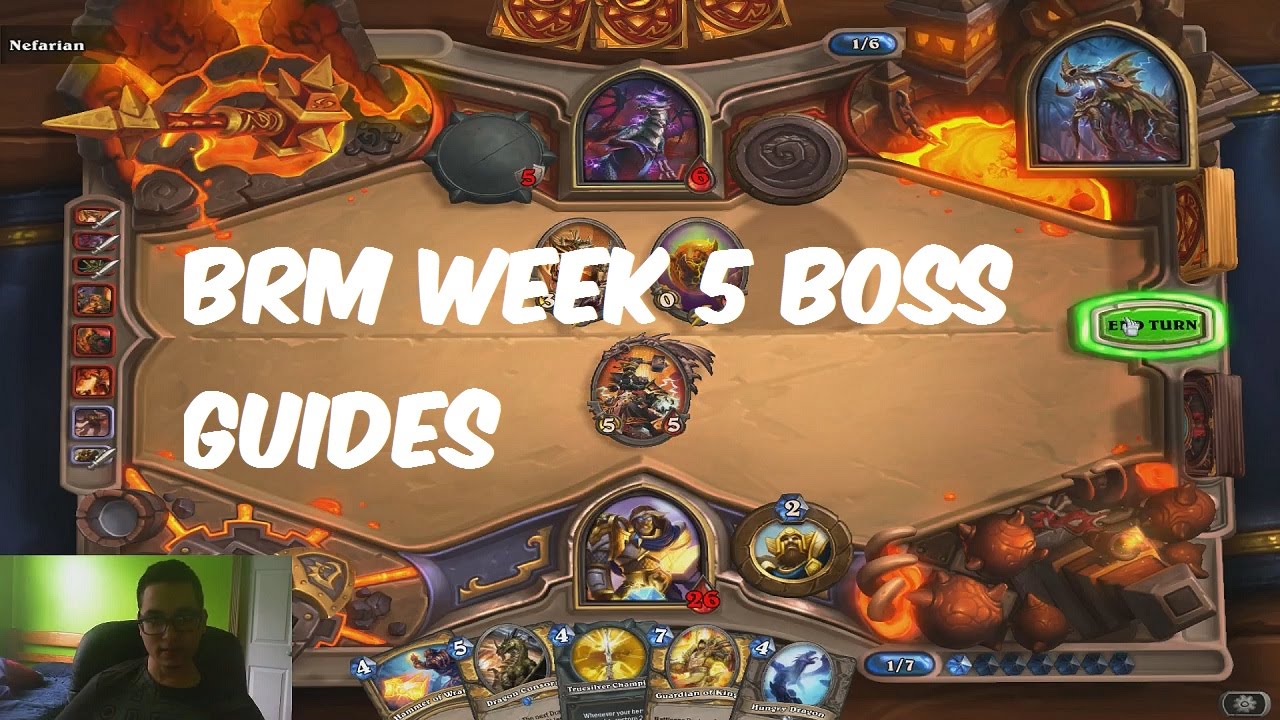 [Hearthstone] BRM Week 5 hidden labratory boss guides