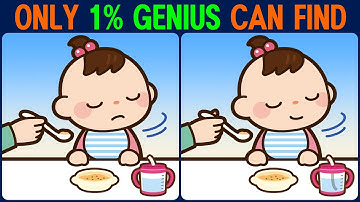 Brain exercise quiz! Find the difference between! │ For brain health, every day in a fun way!