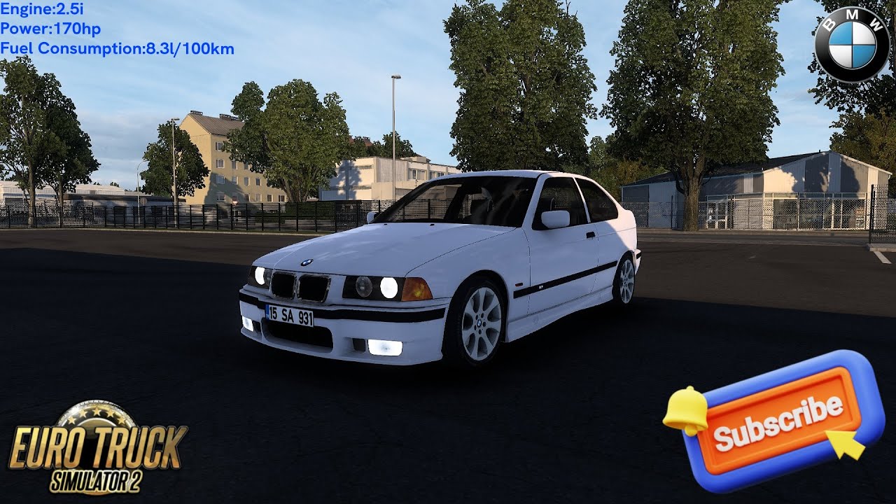 Euro Truck Simulator 2 - BMW E36 Coupe