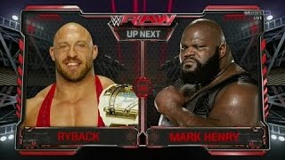Ryback vs Mark Henry