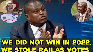 Ndindi Nyoro Reveals How Ruto Stole Raila's Votes in 2022