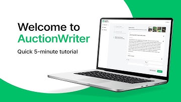 AuctionWriter: A 5-Minute Tutorial - AI Auction Cataloging