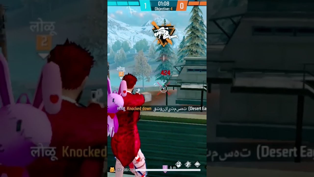 ||OP Quadra kill || with  Desert  Eagle 👿👿👿👿👿☠☠☠