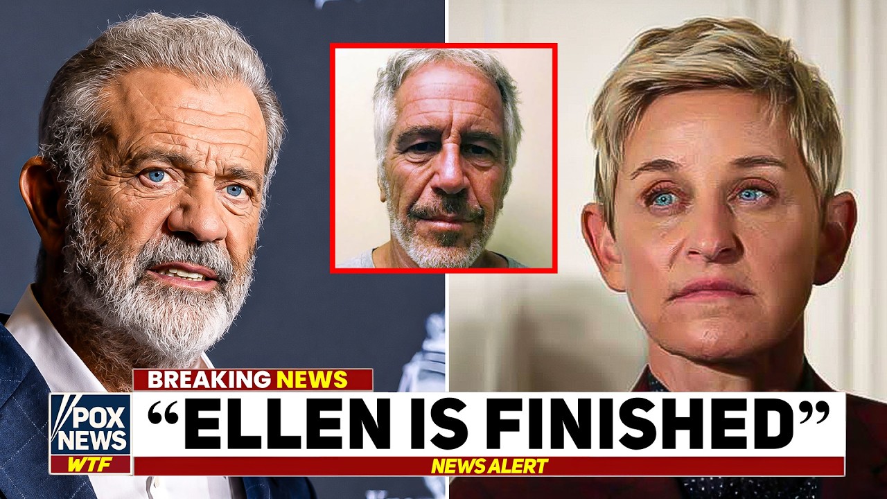 Mel Gibson REVEALS Dark Claims About Ellen DeGeneres In Epstein Files