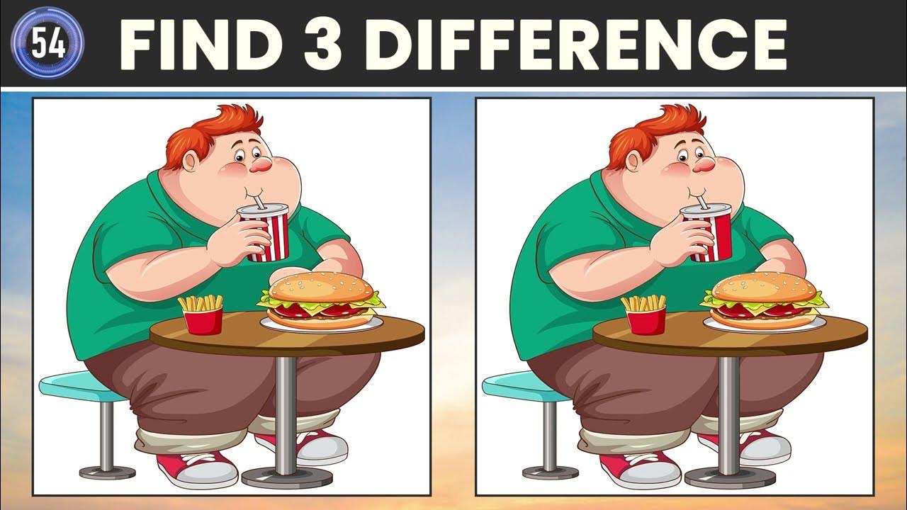 Find the Spot | Find the Three Difference | Only Genius People Can find ...