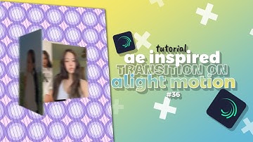 ae inspired transition on alight motion #36 | alight motion tutorial