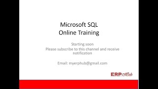 Free Microsoft T-SQL Training | Beginner to Intermediate to Advance