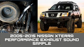 Z1 Off-Road 2005-2015 Nissan Xterra Performance Exhaust Sound Sample