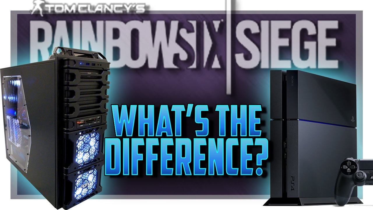 Difference Between Six Siege on and - YouTube