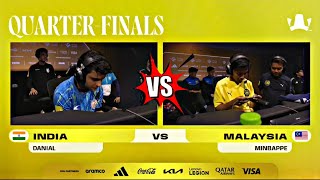 MATCH 1 QUARTER FINAL | MALAYSIA VS INDIA | DAY 3 FIFAe WORLD CUP 2025 EFOOTBALL MOBILE