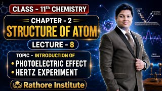 Class 11 Chemistry |Chapter 2: Structure of Atom |Lecture 8: Photoelectric Effect & Hertz Experiment