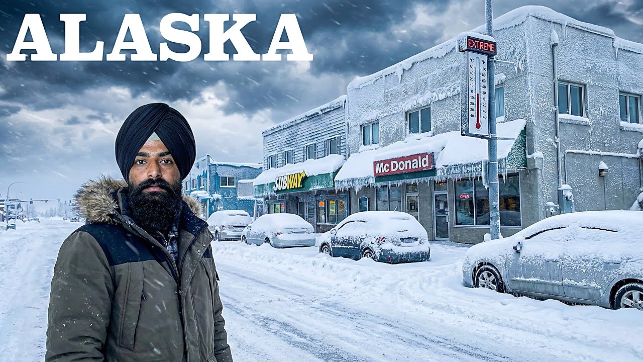 ਅਲਾਸਕਾ ਦੀ ਬੇਅੰਤ ਠੰਡੀ ਧਰਤੀ ਵੱਲ🇺🇸Going to Alaska🥶