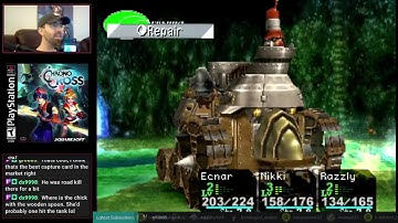 Chrono Cross - Part 4 (PS1, Playthrough) Twitch VOD from King Ecnar LIVE