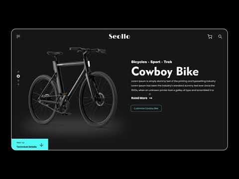 Product Landing Page for Online Cycle Store with Accurate Info