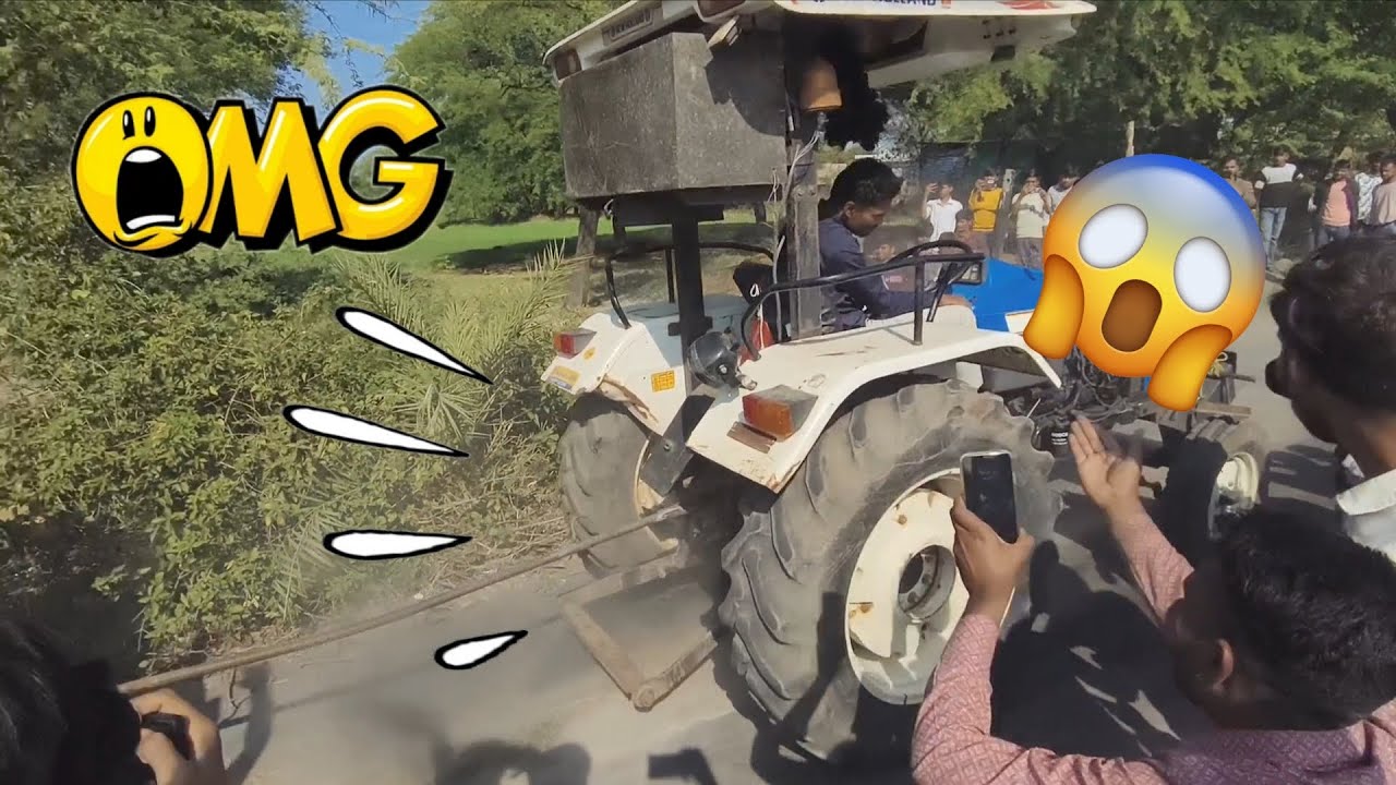 New holland terctar ki bann gyi real 😅 amlawad tractor tochan tournament vlog 