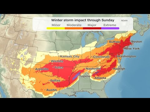 Winter Storm Begins: Millions Face Catastrophic Ice & Heavy Snow - Prolonged Power Outages Expected