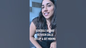 How To Get Over VIRTUAL MEETING FATIGUE in 45 seconds #Shorts