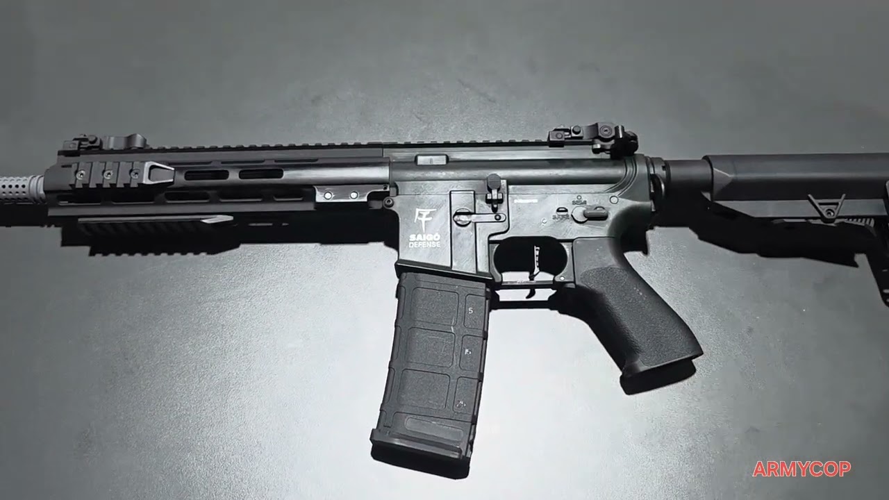REPLICA M-4 SAIGO DEFENSE BUSHIDO MAKOTO. WWW.ARMYCOP.ES