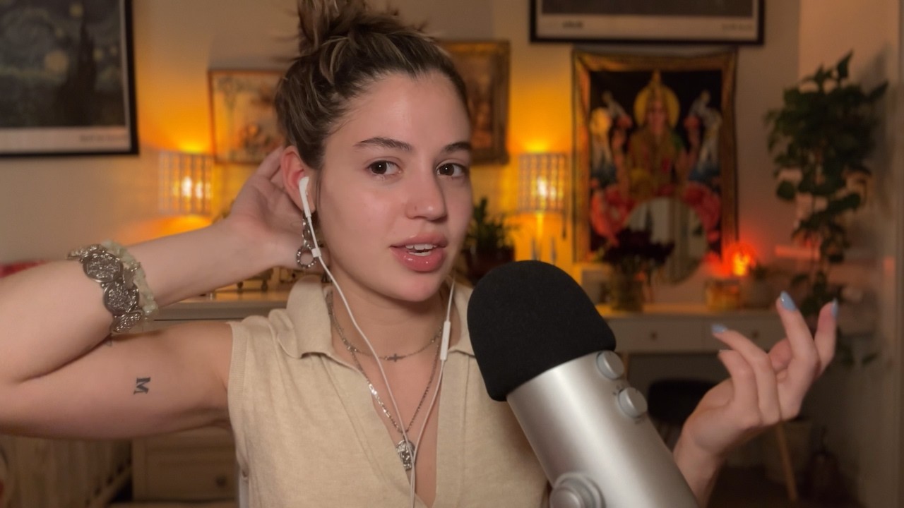 watch this chatty asmr life update ramble if you want to relax tonight .✦ ݁˖