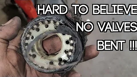 Sounds like the timing belt broke on this Lexus. No compression