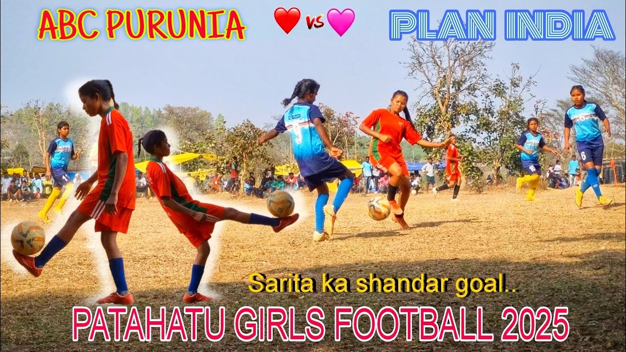 ABC PURUNIA vs PLAN INDIA //1st ROUND MATCH //PATAHATU FOOTBALL TOURNAMENT 2025 