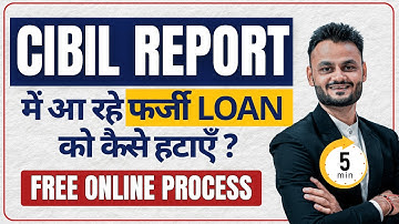 How to Raise Dispute in CIBIL | Raise Dispute in CIBIL Report | Cibil Report Correction