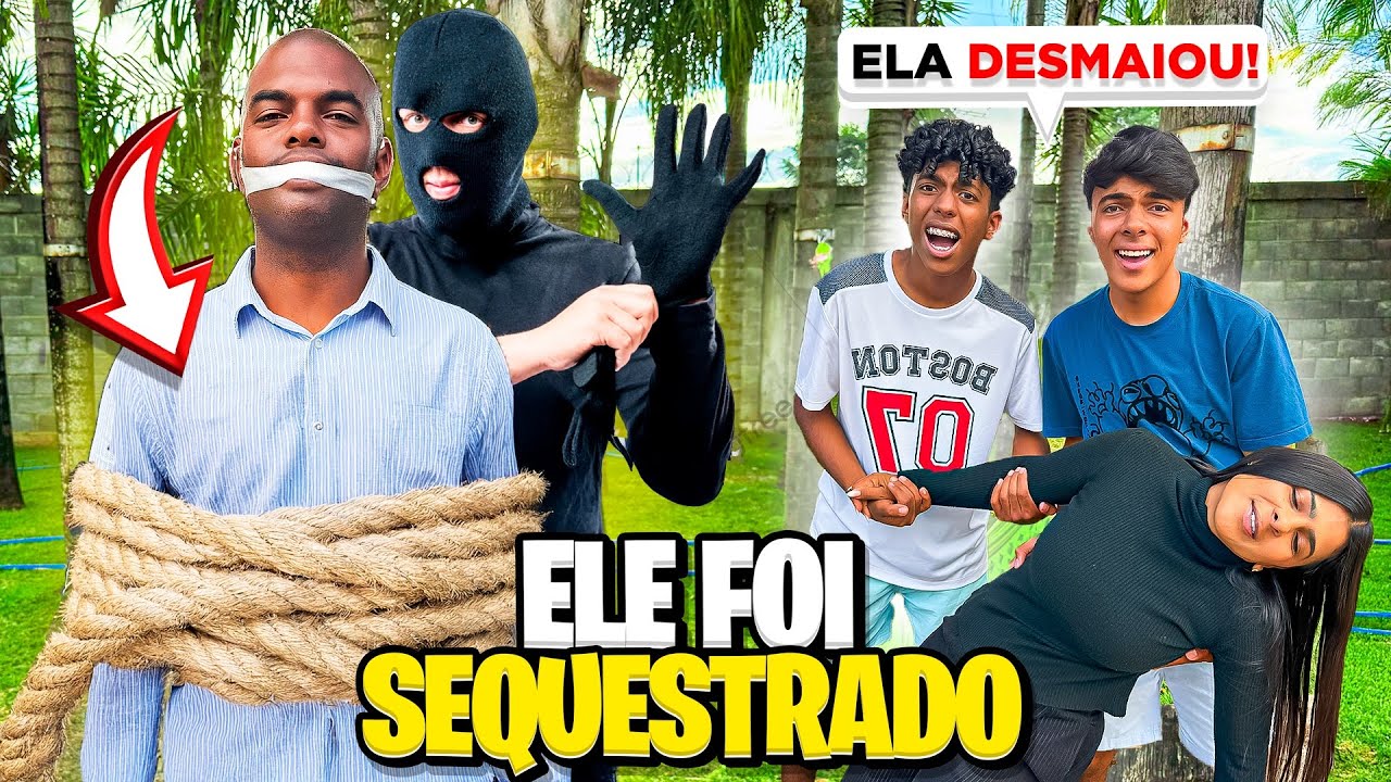 ELE FOI SEQUESTRADO 😬 “ E agora, todos estão tristes “😭