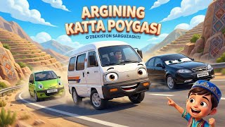 Ozbek Mashinalari Damas Va Matiz Bolalar Uchun Raqamlar 1-10