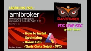 Learning for Amibroker (Installation & Optimizing)